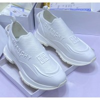 GIVENCHY PARIS LUXURY SNEAKERS - ALL WHITE